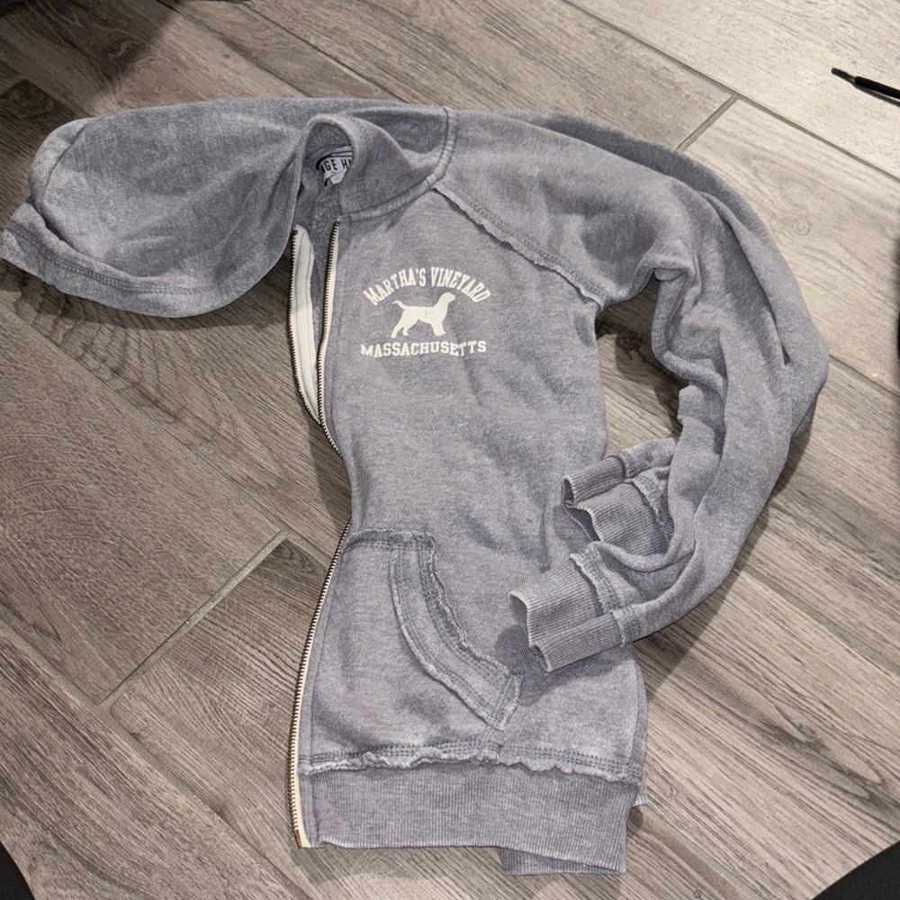 Vintage Havana Gray Kids Hoodie